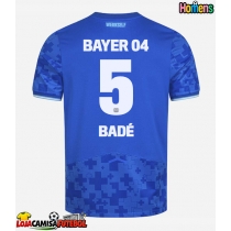 Camisa de Futebol Bayer Leverkusen Loic Bade #5 Equipamento Alternativo 2025-26 Manga Curta
